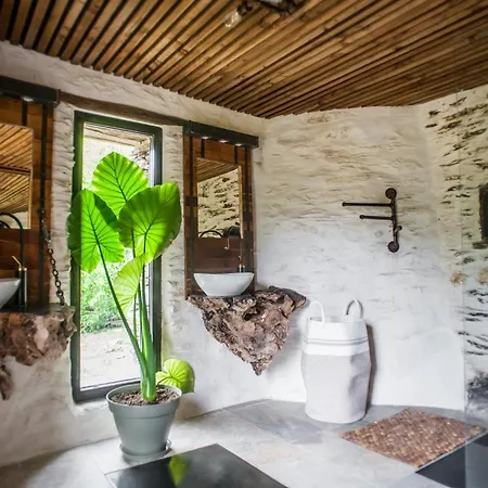 13th Century Cevennes Stone House In Nature