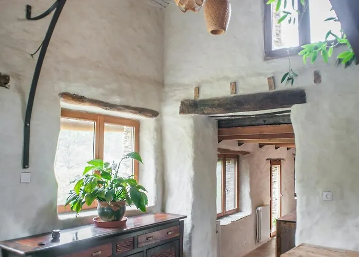13th Century Cevennes Stone House In Nature