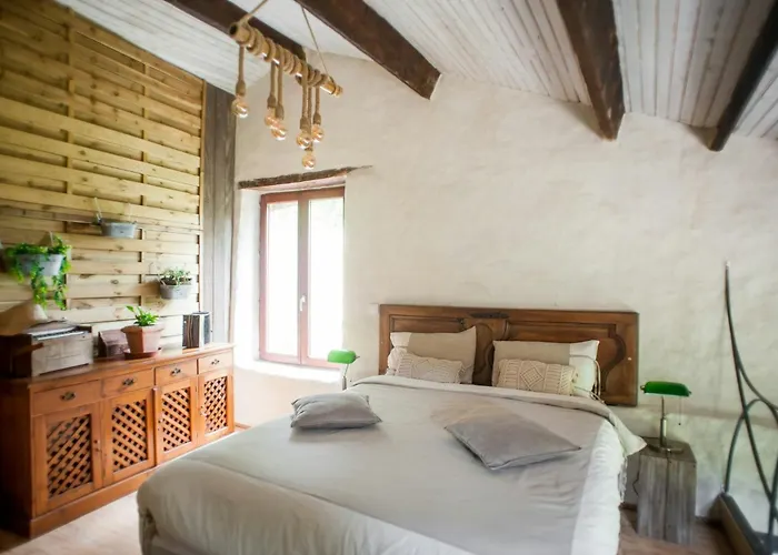 13th Century Cevennes Stone House In Nature