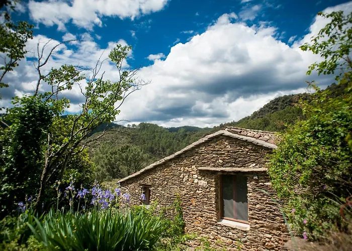 13th Century Cevennes Stone House In Nature
